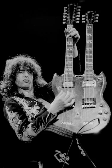 Terry O'Neill 镜头中的 Jimmy Page