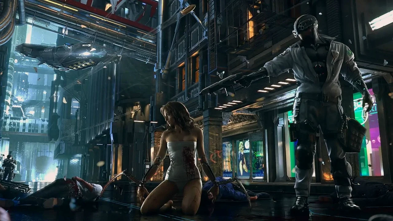 《赛博朋克2077》概念图片