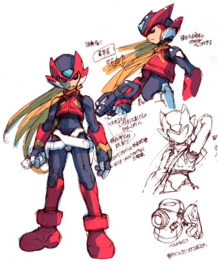 从官方设定稿聊聊《洛克人Zero》系列的基础设定(其一) 从官方设定稿聊聊《洛克人Zero》系列的基础设定(其一)