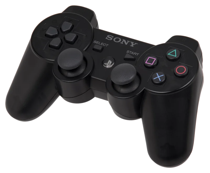 Sixaxis版本与正式的DualShock 3外观区别不大 但是取消了DualShock前两代的震动功能 索尼通过和Immersion公司在漫长的法院拉锯战之后庭外和解 重新赢回了震动包功能