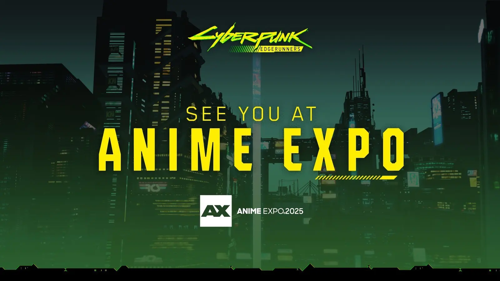 《赛博朋克 边缘行者》宣布将参加Anime Expo 2025