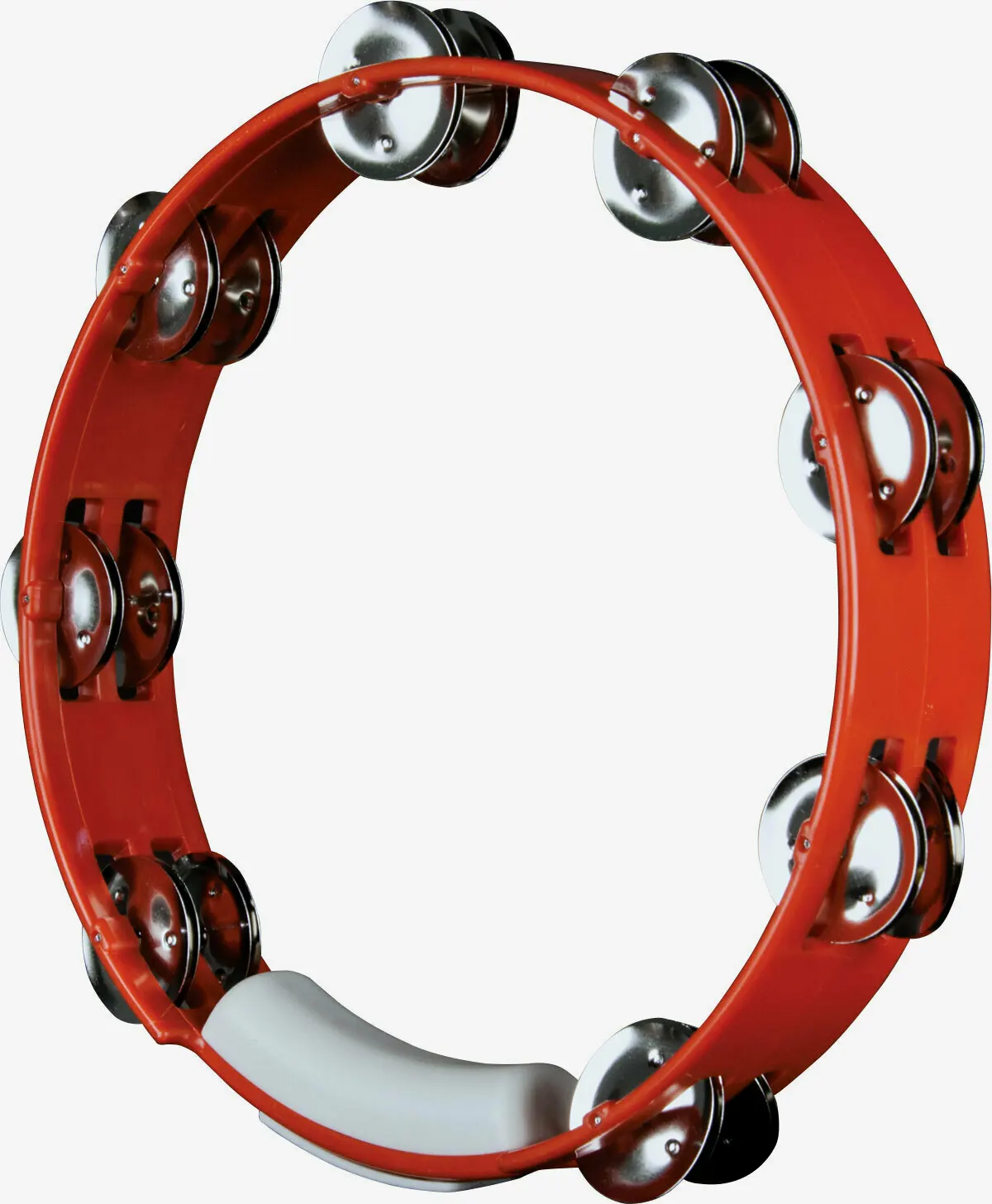 铃鼓（Tambourine），亦可称为摇鼓。鼓框为圆形，直径由8吋至14吋不等，以木或金属制造，并且镶有多组金属片。当敲打乐器时，同时令金属片互相撞击而发出近以马铃的声音，因而得名。

铃鼓的其中一边鼓面可以模上鼓膜。鼓膜主要由动物皮（羊皮或牛皮）所做成。
