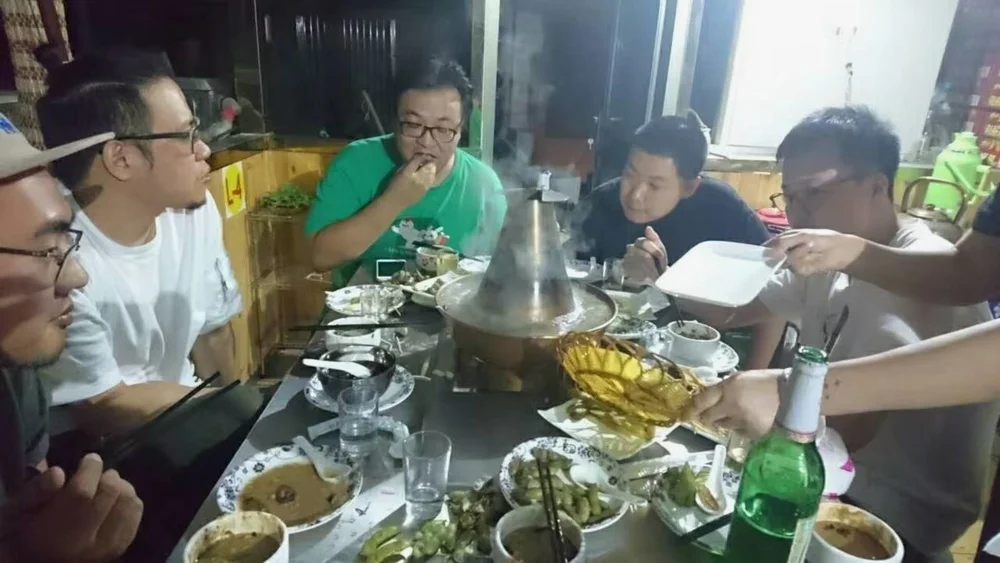 摄于2016年夏天，老刘涮肉