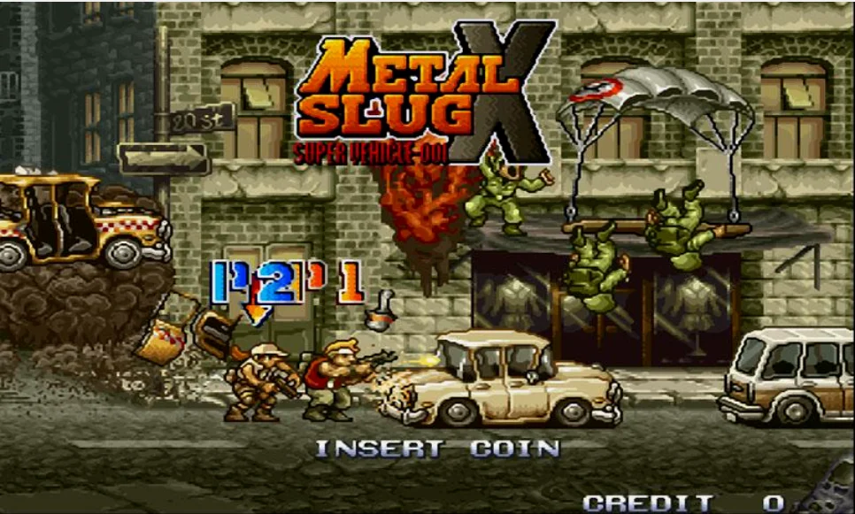 《外星原人》灵感来源之一：《Metal Slug》系列（合金弹头）