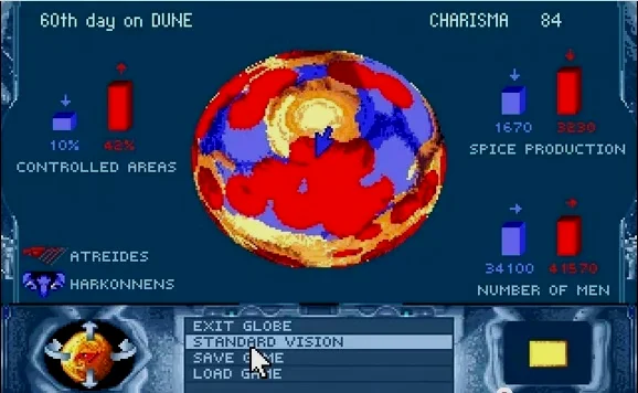 《沙丘》这部游戏结合了策略游戏和冒险游戏。国内常见译名为《沙丘魔堡》，曾有繁体中文版。