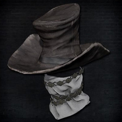 我们在DLC里面捡到的老猎人的帽子
