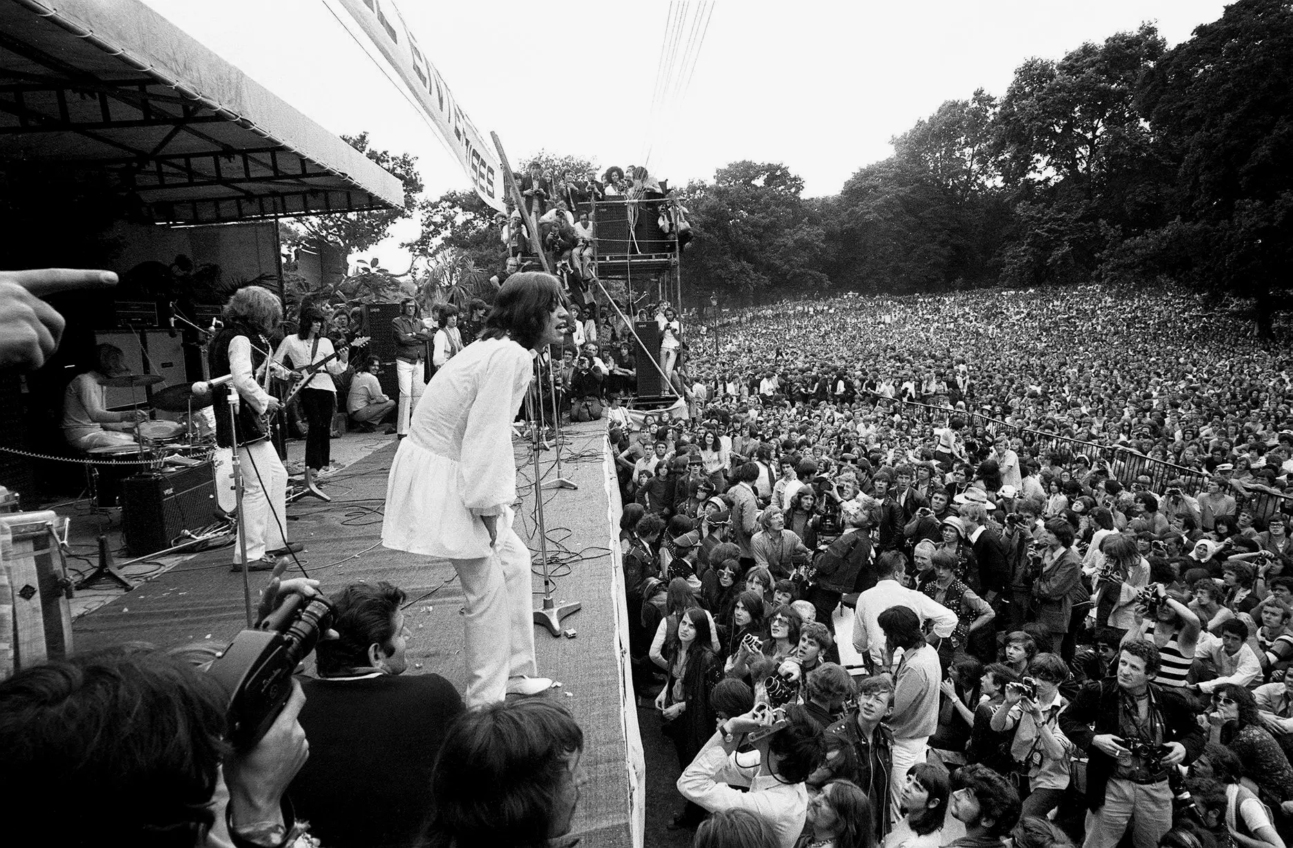 倫敦海德公園的演出
