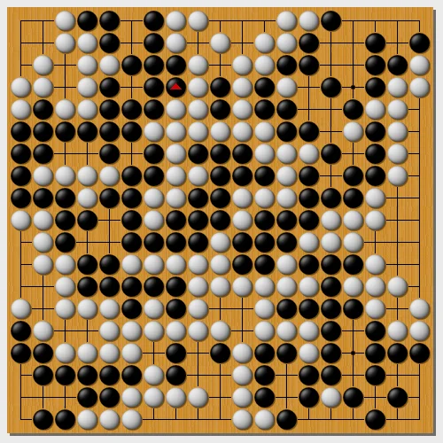黑棋289手是最后一步棋