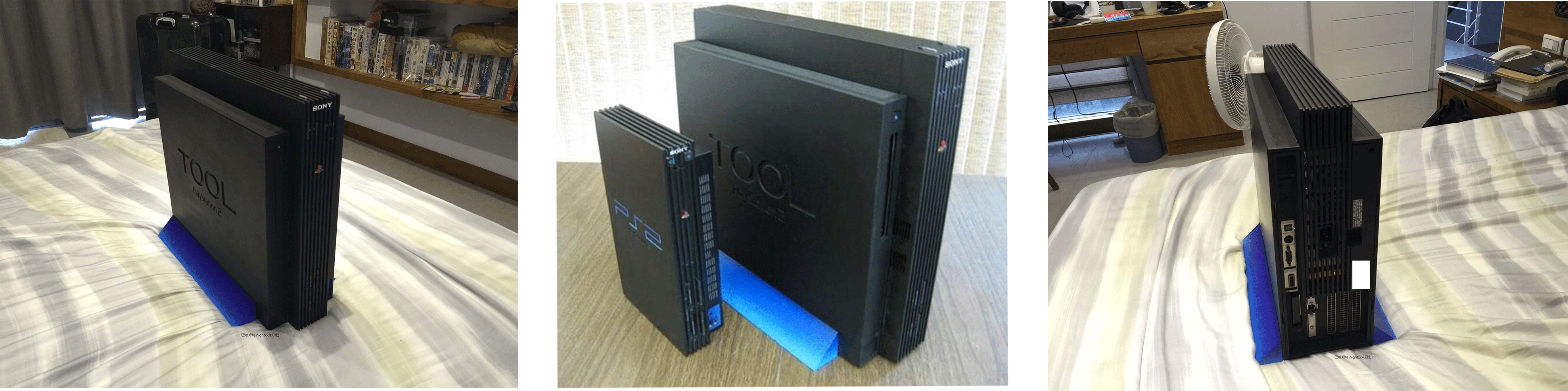PS2開發機和原版PS2對比圖，體積相當大