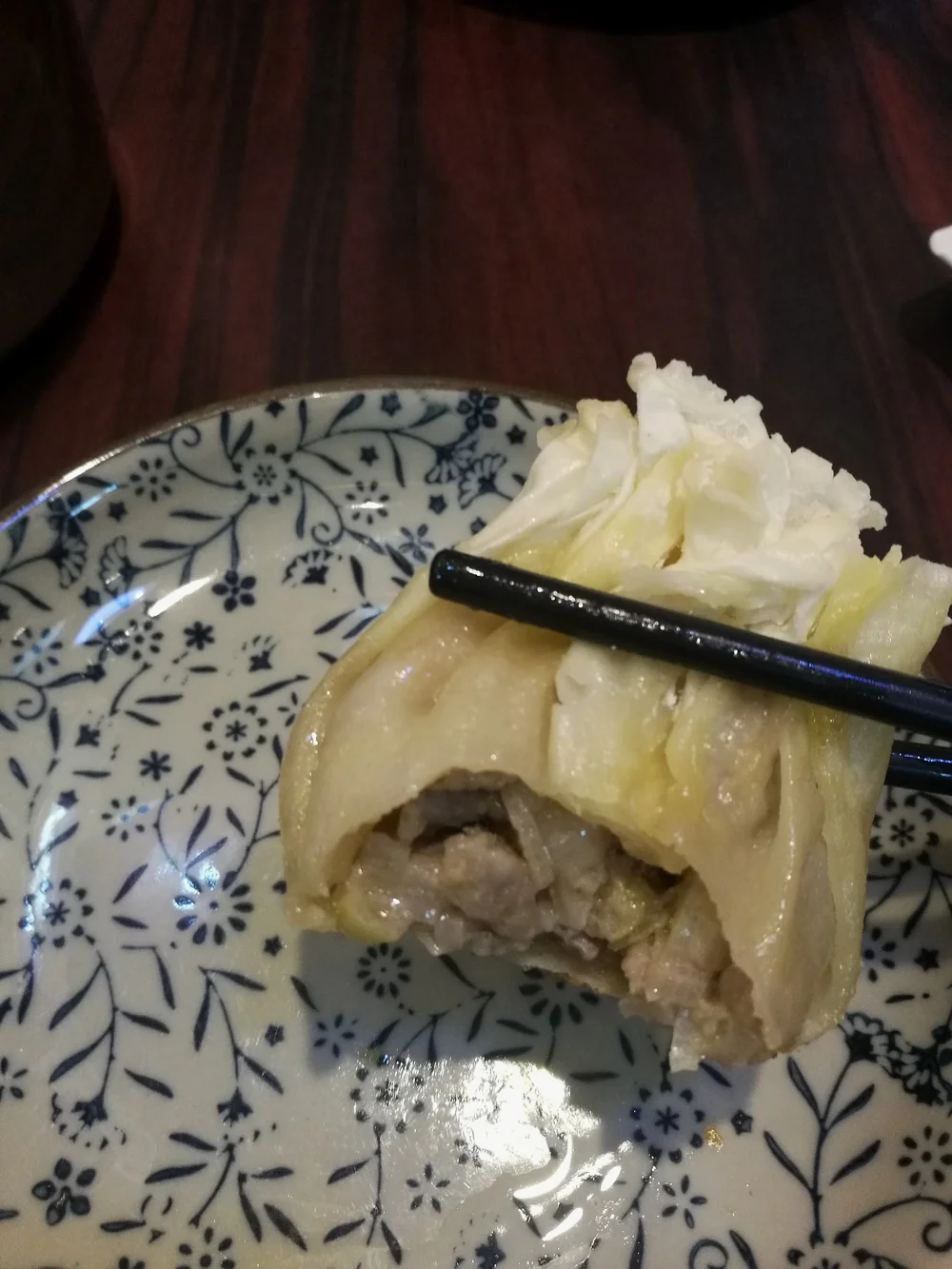 满满的羊肉馅
