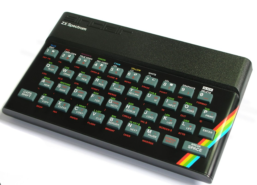 後文中提到的Spectrum ZX電腦