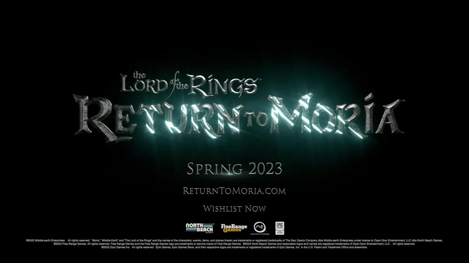 生存合作游戏《指环王：Return to Moria》首次亮相，2023年春季发售