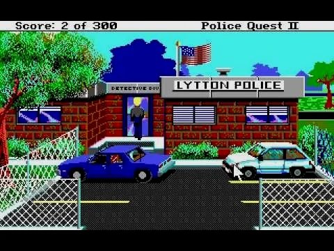 Police Quest 2 游戏画面