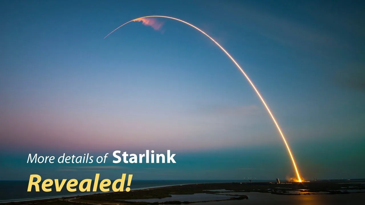 SpaceX通过猎鹰9火箭发射了第一批Starlink计划的通信卫星