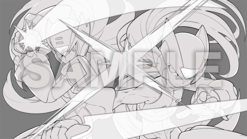人物圖22 ROCKMAN ZX 02.型態(MODEL) - RMMH洛克人回憶之館