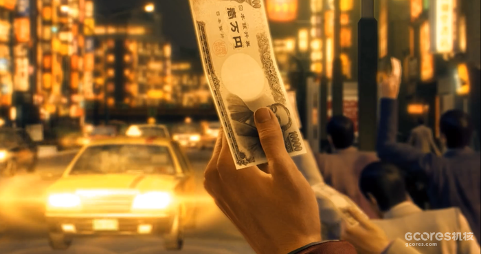 玩过《如龙0》的朋友肯定对这些在歌舞伎町寻欢作乐,拿着福泽谕吉打出租车的民众印象深刻。这样的画面却是那个年代的真实反映。《如龙0》里街头揍小混混都能掉一地钞票的设定也是十分爽快。