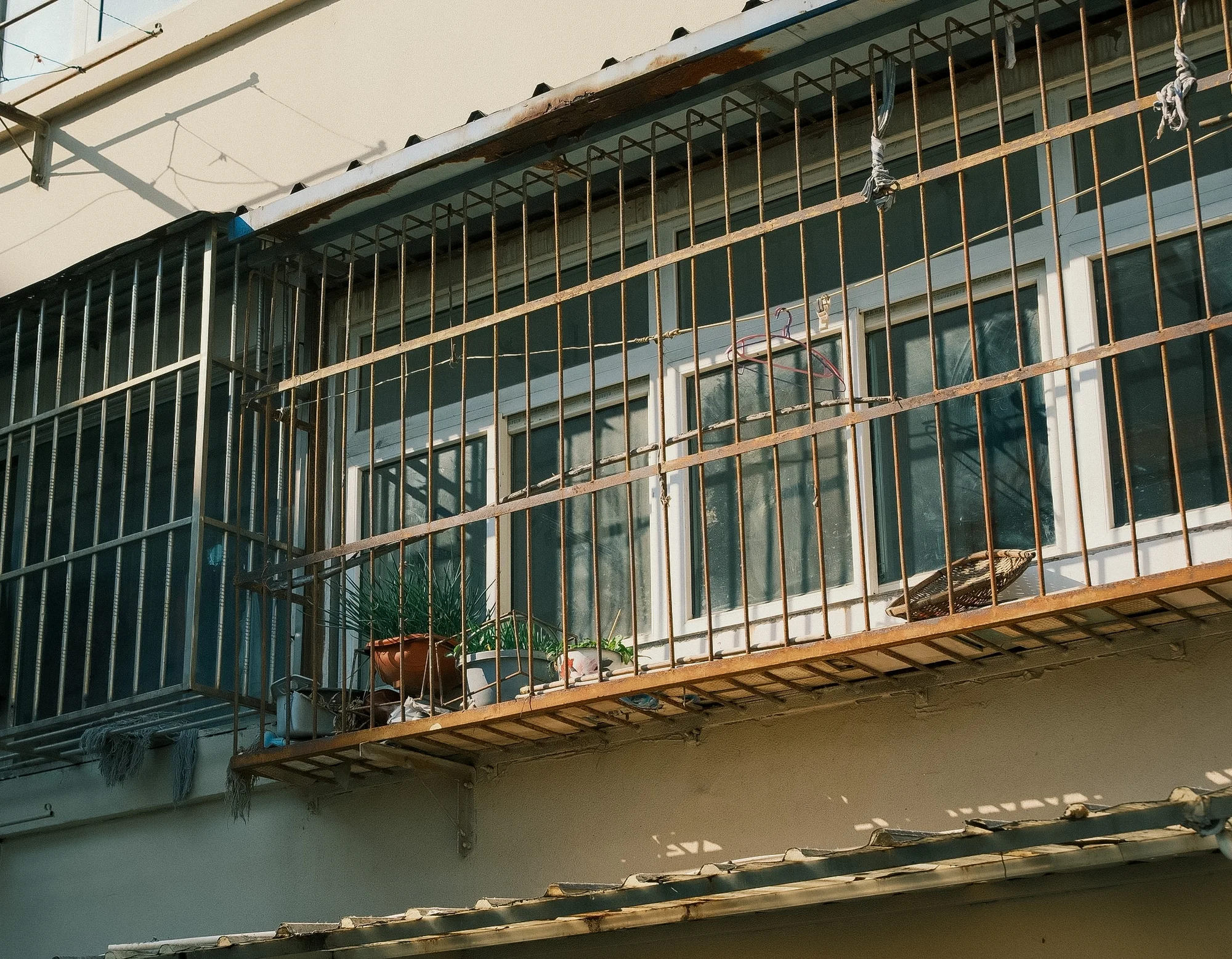 如童年般让人安心的阳台