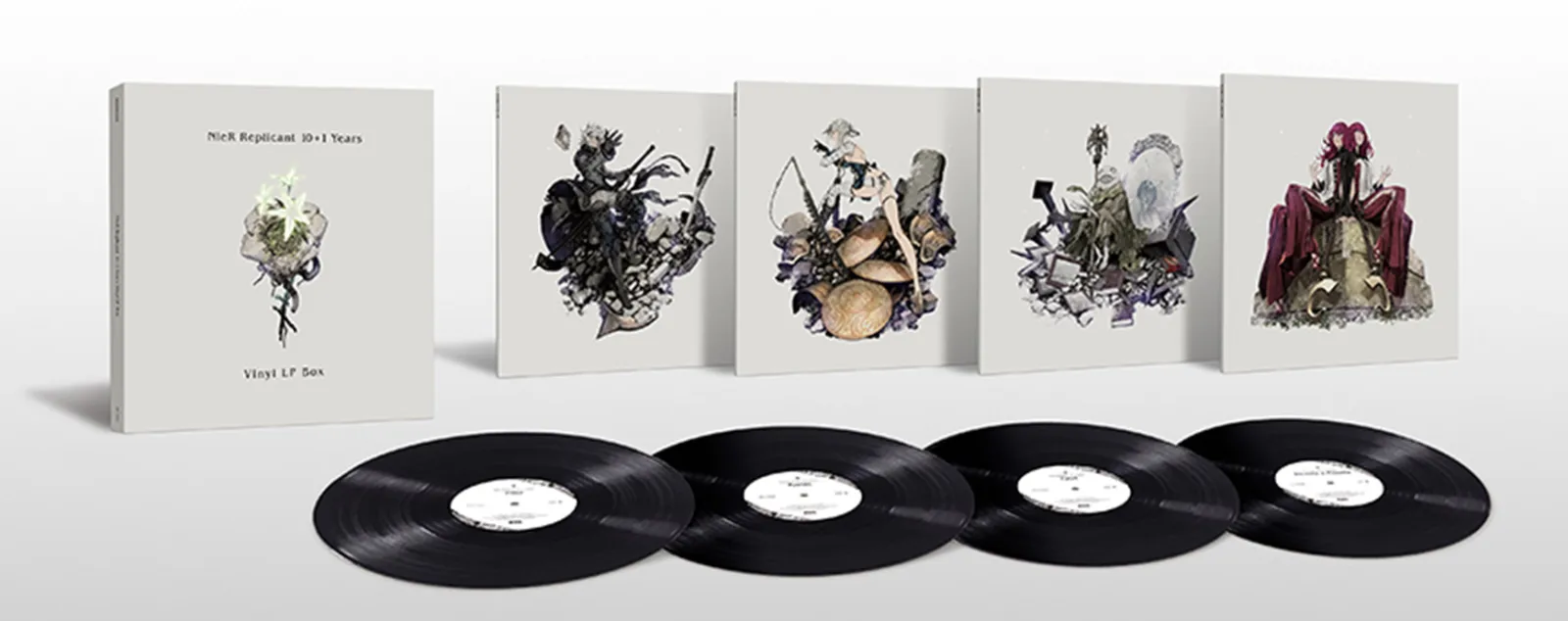 黑胶唱片套装《NieR Replicant -10+1 Years-Vinyl LP Box Set》今日预约开始