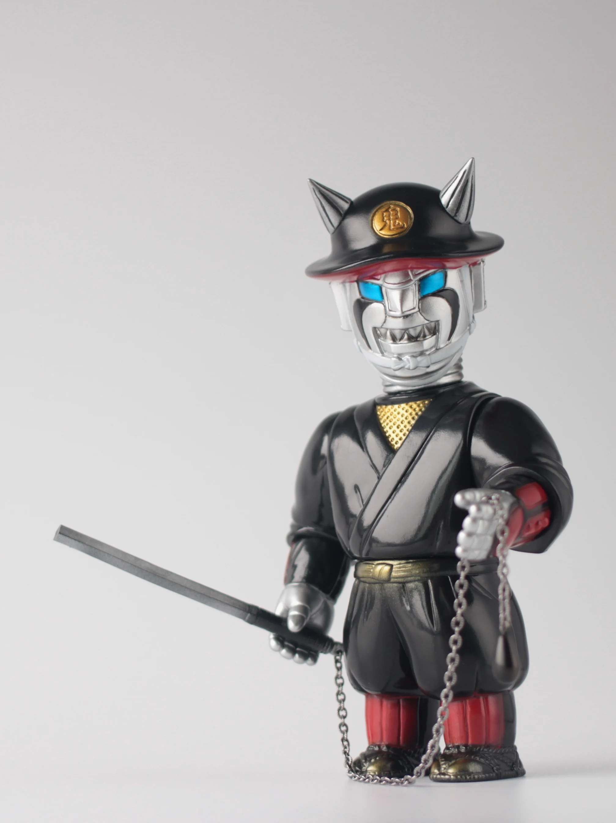 玩具分享｜大江户ROBOTS 鬼邏右衛門（鬼角） “鬼邏右衛門”是日本
