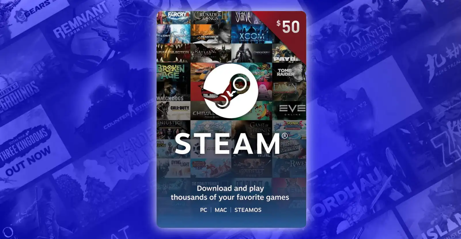 打击黑产：V社宣布Steam实体礼品卡将停止销售