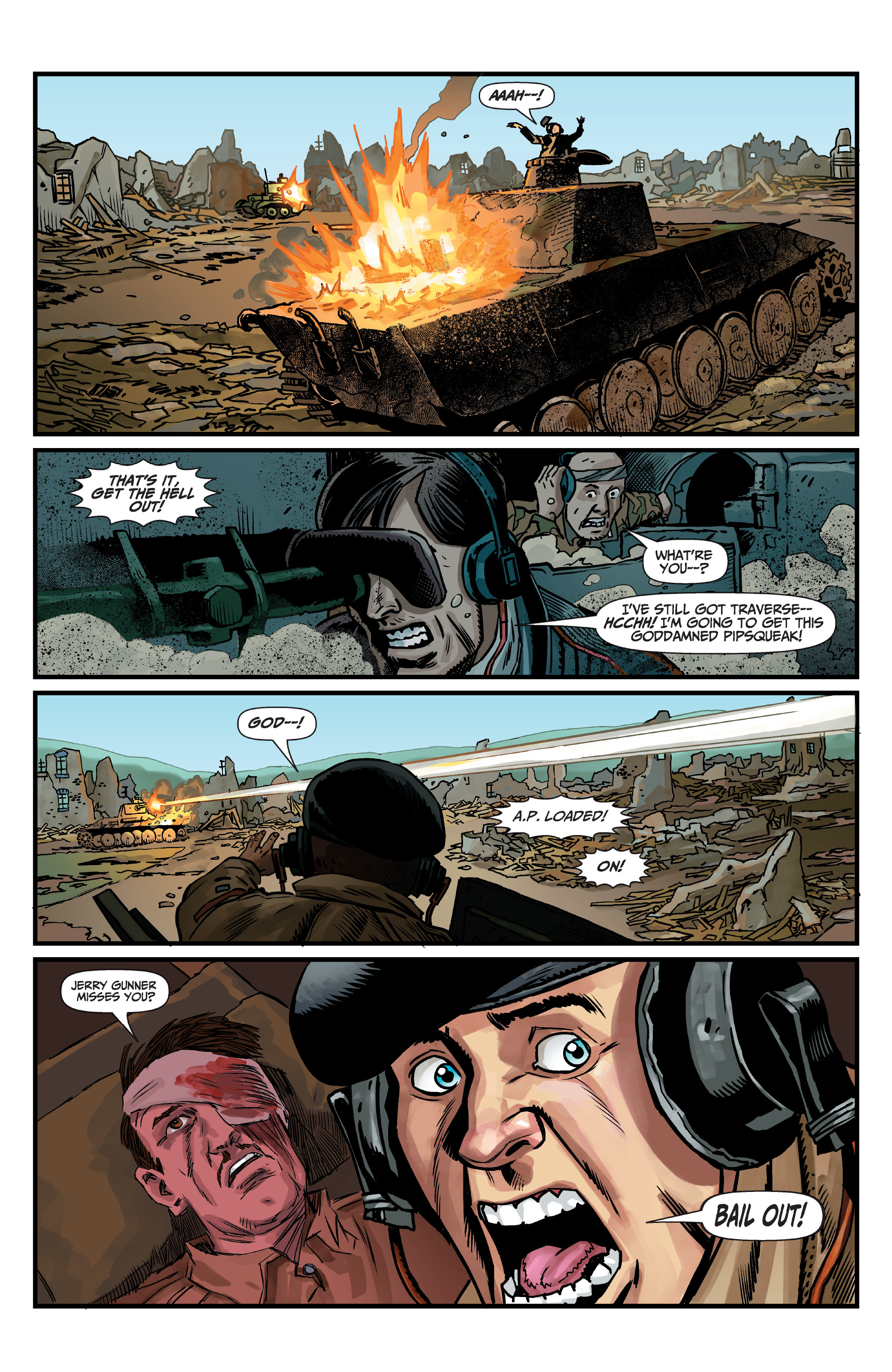 优享资讯 看看 黑袍纠察队 同 坦克世界 的碰撞 赏析漫画 出发 和 堡垒