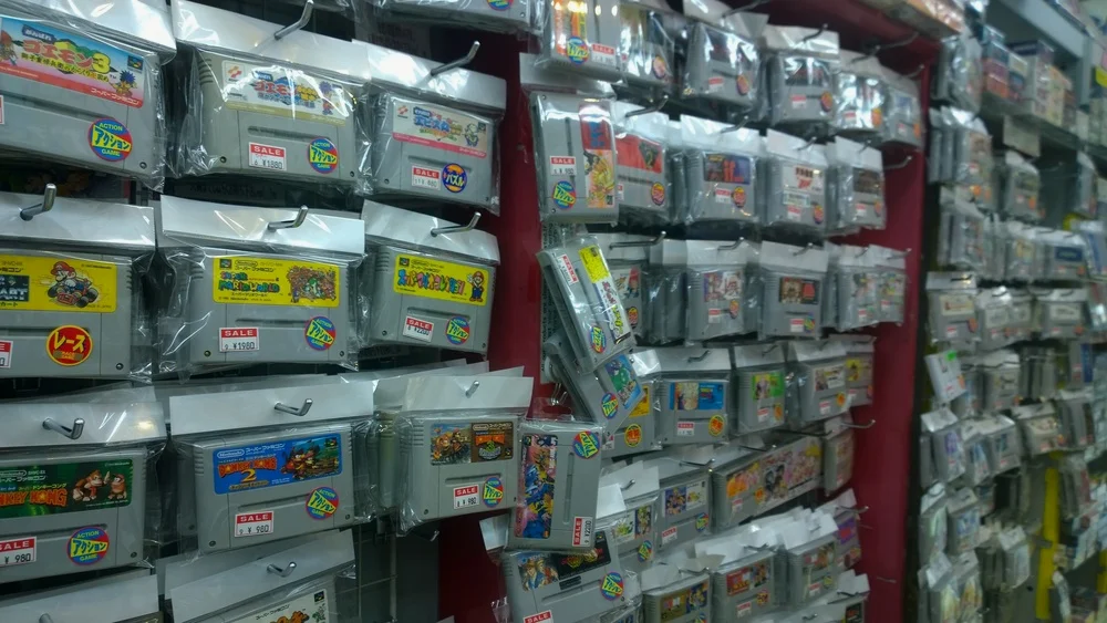 在秋叶原闲逛的时候发现了这家RetroGame，虽然是很小的一家店，但牛逼疯了