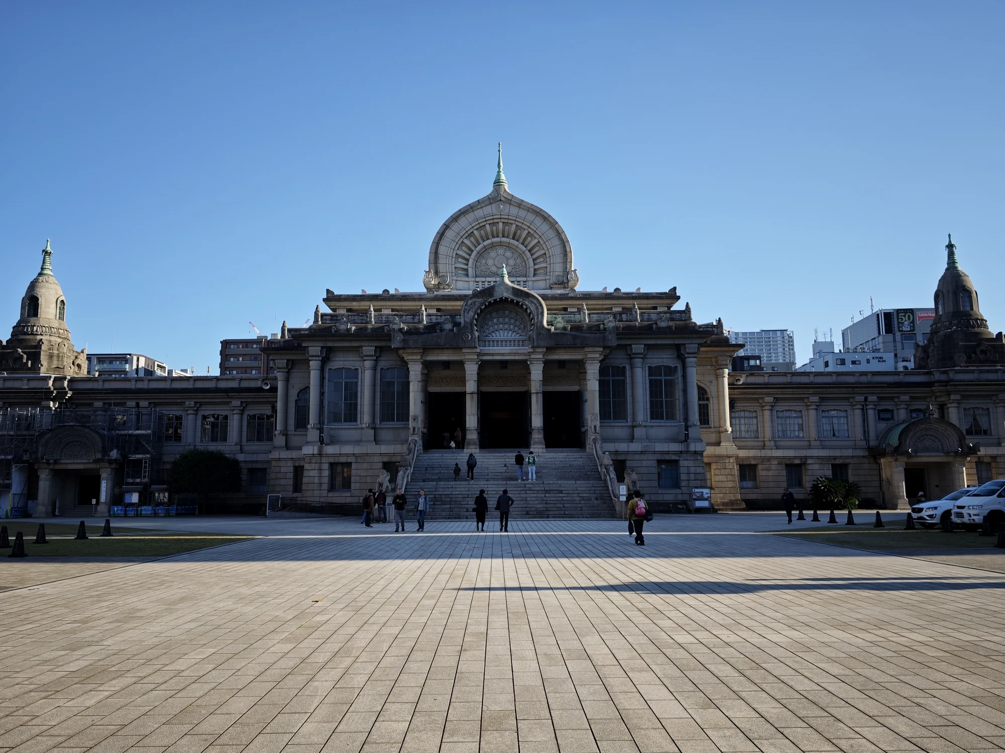 筑地市场附近造型独特的筑地本愿寺1