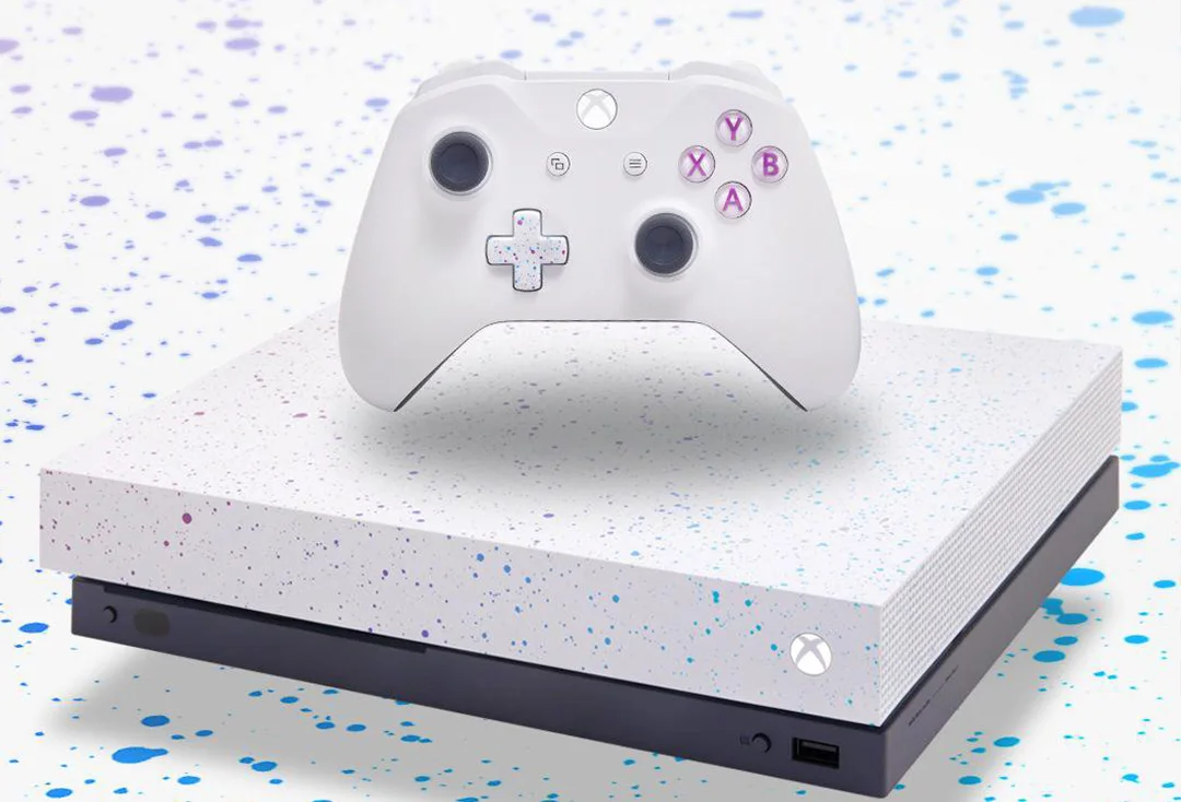 其实也可以自己喷一个，Xbox One X超时空特别版将于10月8日正式发售