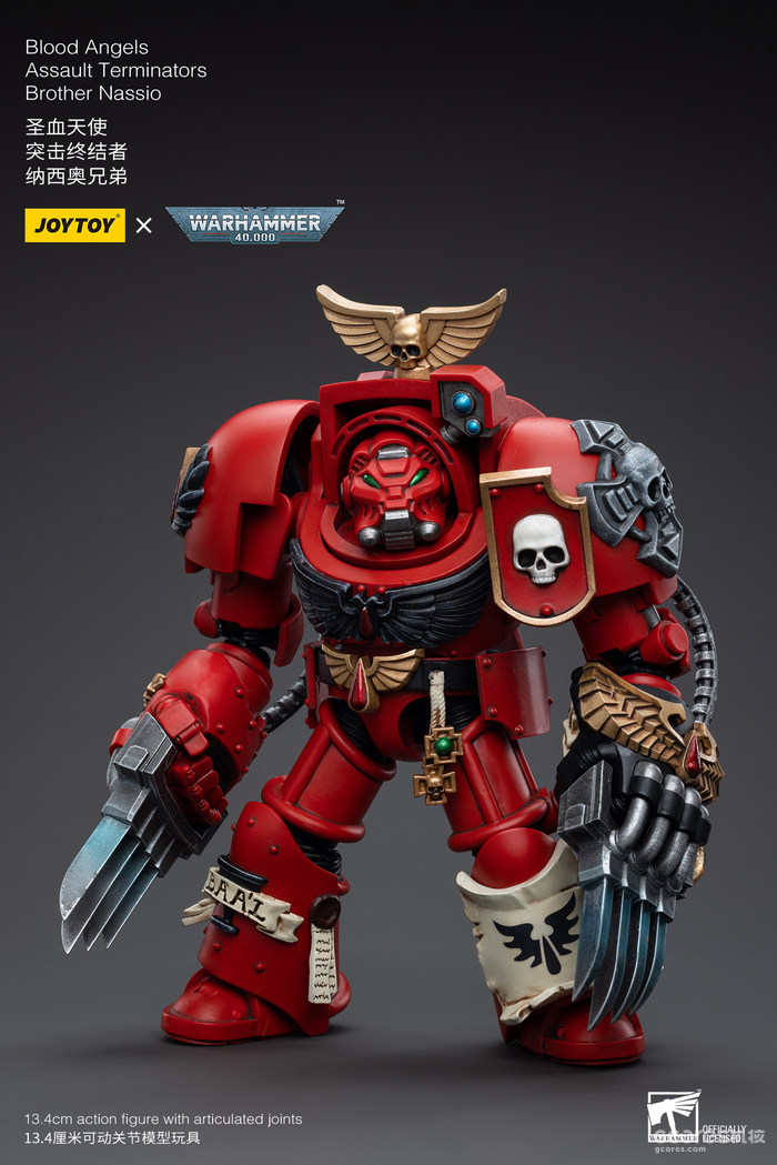 JOYTOY战锤40K多件新品公布:圣血天使终结者&原铸牧师参战 JOYTOY战锤40K多件新品公布:圣血天使终结者&原铸牧师参战