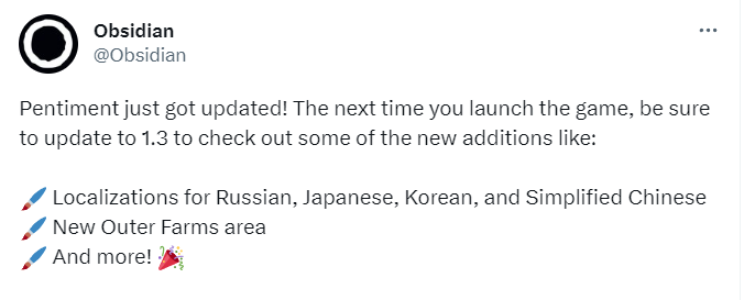 实装简体中文!《隐迹渐现》现已推出1.2更新补丁 实装简体中文!《隐迹渐现》现已推出1.2更新补丁