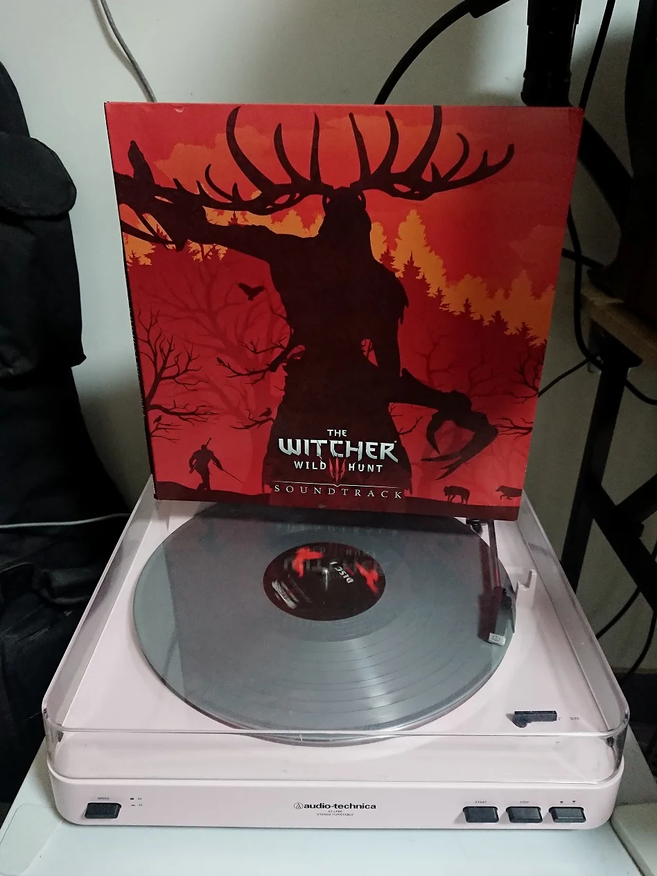 最初版2LP，只有本篇部分的音乐
