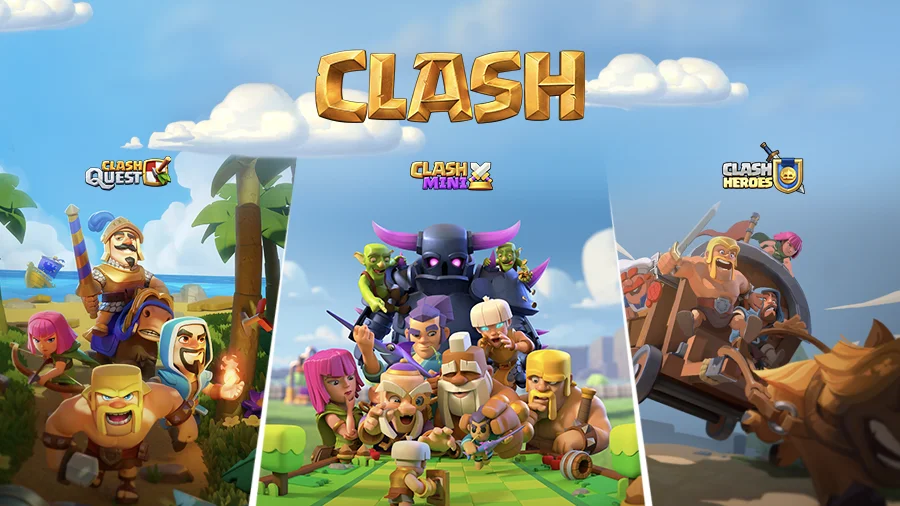 Supercell新游戏公布，《Clash》系列3款游戏正在开发中