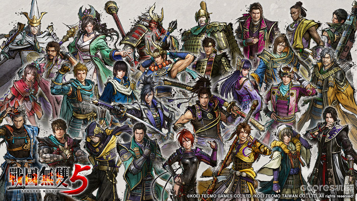《战国无双5》公布最后4名武将,27名武将已全部公开的图片 《战国无双5》公布最后4名武将,27名武将已全部公开