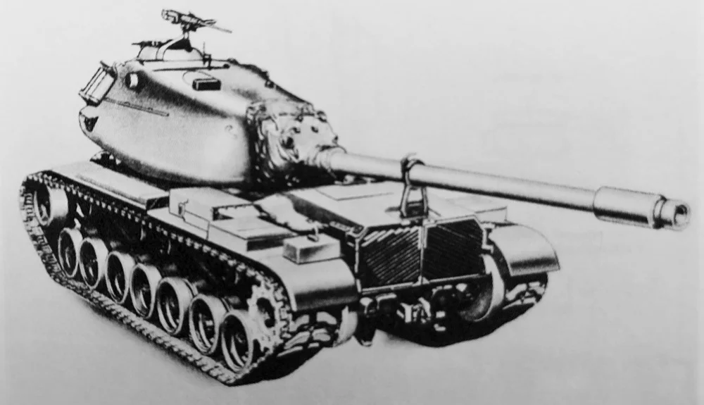 M103 Layout 美利坚冷战重骑——M103重型坦克(下篇) | 机核 GCORES