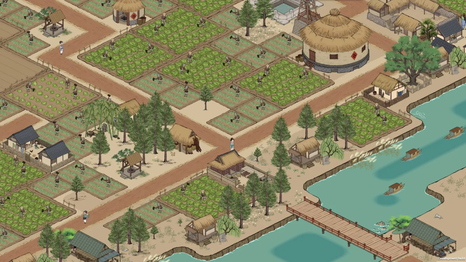 城市建造管理游戏《满庭芬·宋上繁华》登录Steam，将于2023年Q1开启抢先体验