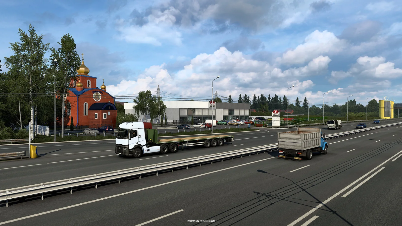 SCS发布《欧洲卡车模拟2》俄罗斯之心DLC城市“梁赞”预览