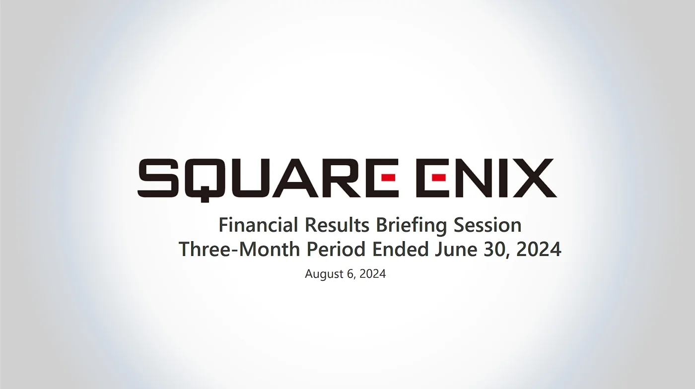 Square Enix公布了2024-2025第一季度财报