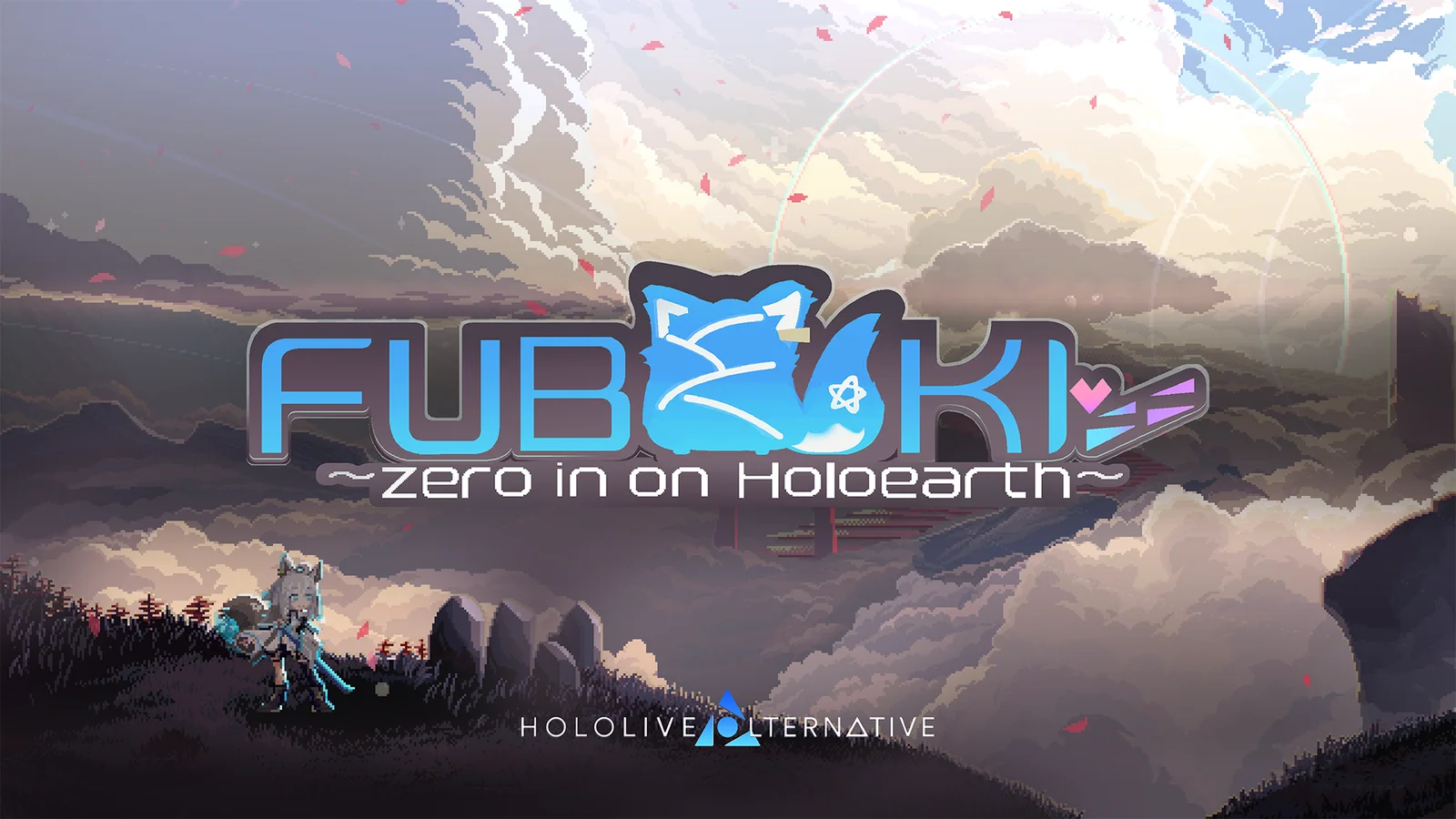 以白上吹雪为主角的像素风动作游戏《FUBUKI ～zero in on Holoearth～》开启发售纪念限时特惠活动