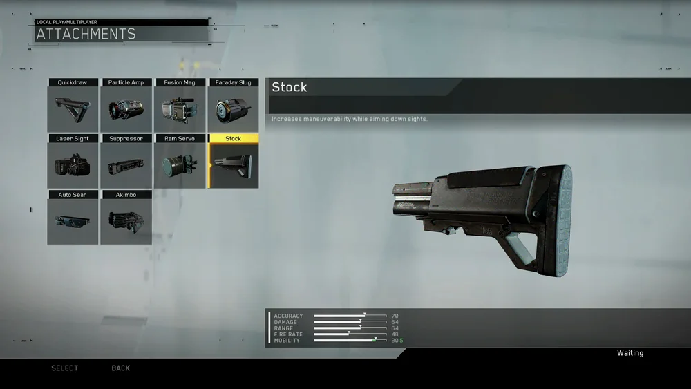 Stock 握把