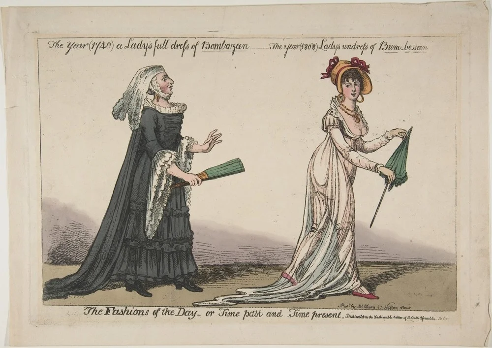 The Fashions of the Day by Anonymous, c 1808