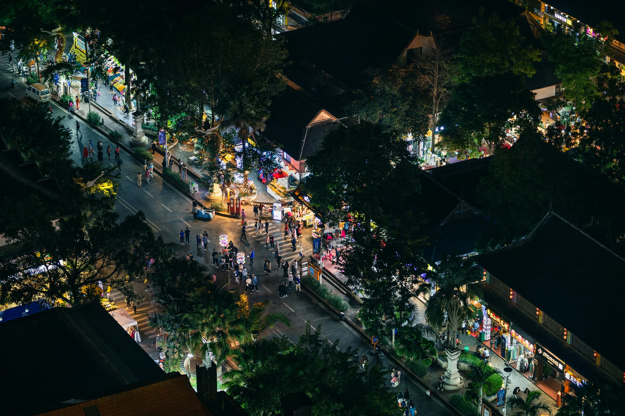夜晚的街道
