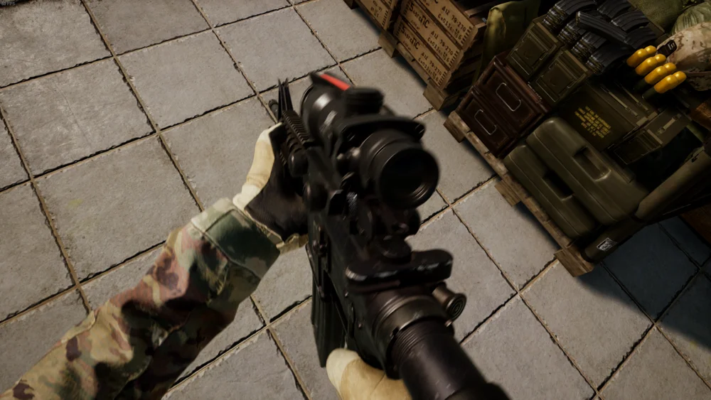 AR:M4 + ACOG