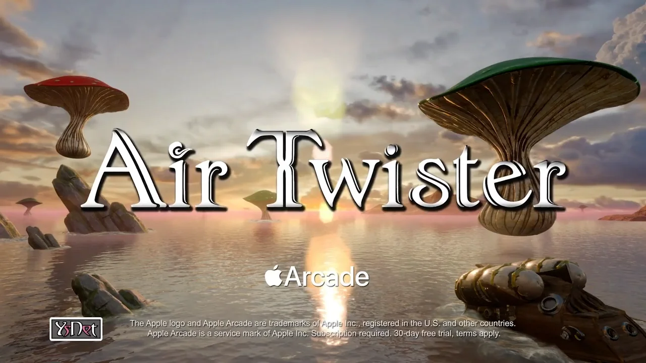 “莎木之父”铃木裕最新作品：《Air Twister》将于本月24日登录Apple Arcade