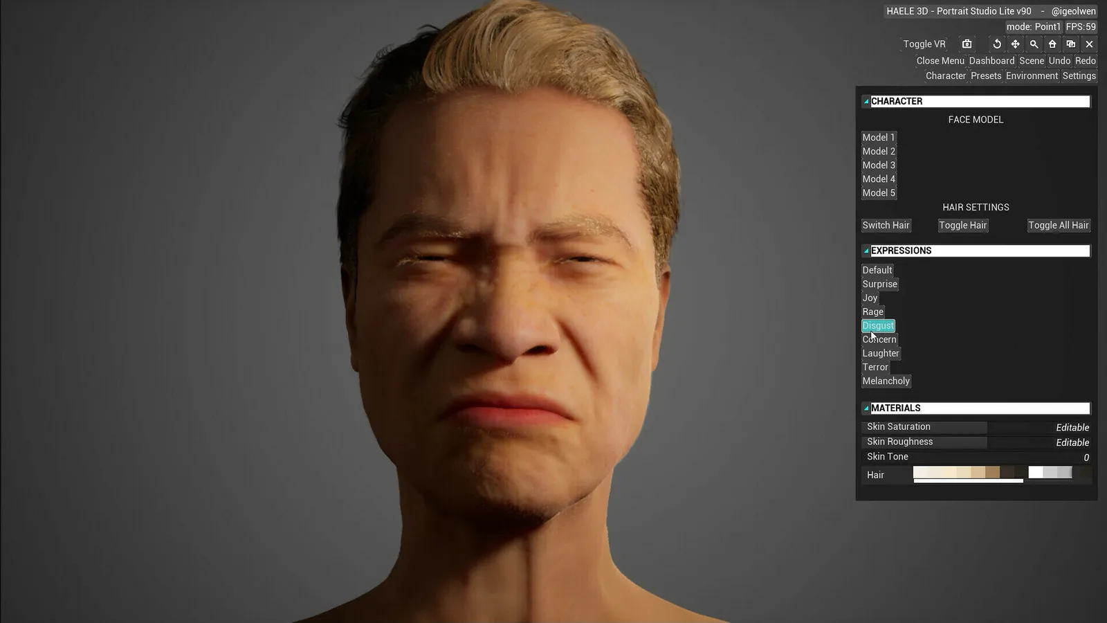 绘图参考工具《HAELE 3D - Portrait Studio Lite》已免费登陆Steam