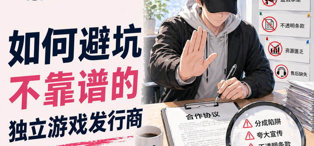 [268]如何避坑不靠谱的独立游戏发行商