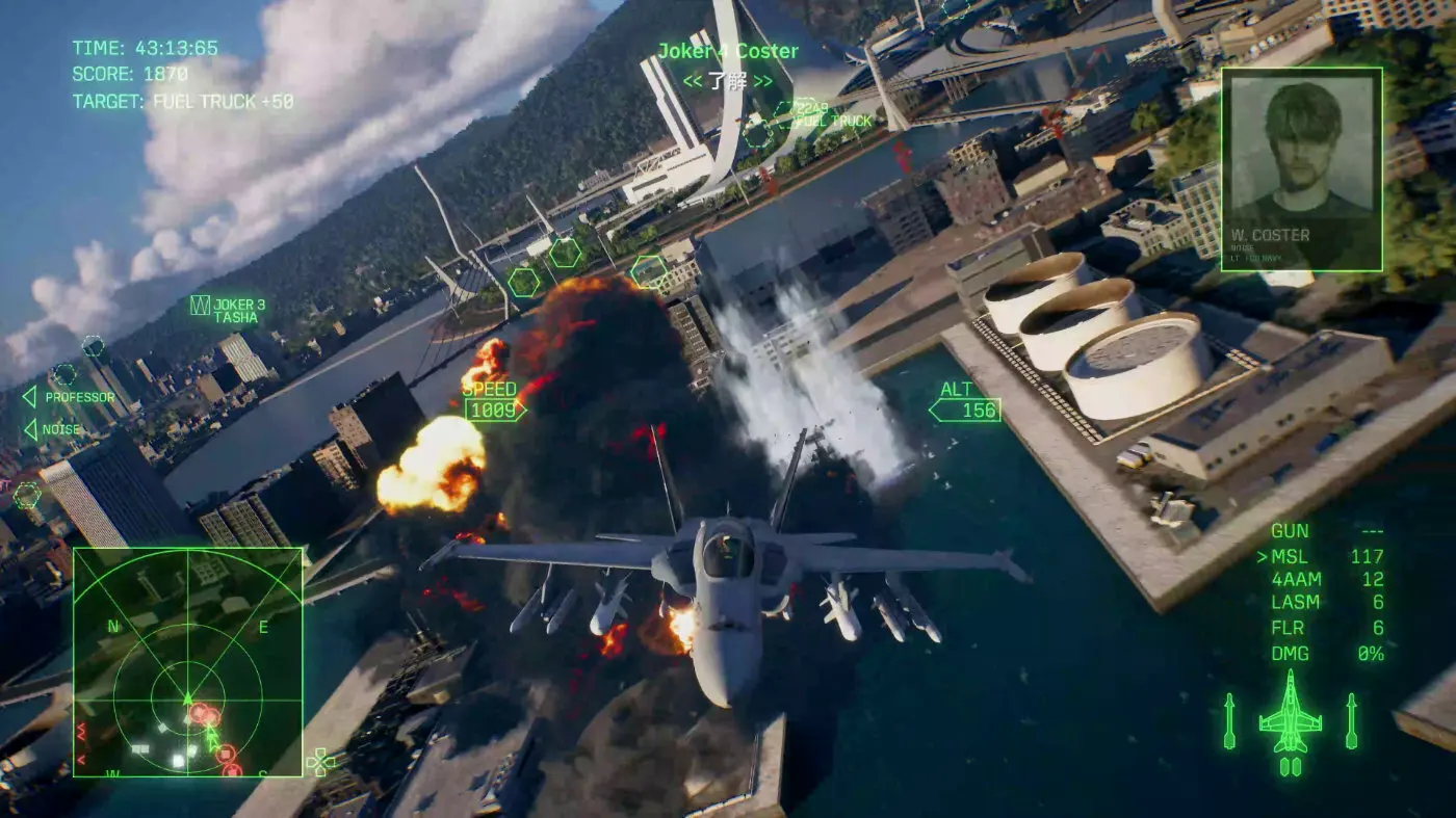 从本作开始接触ACECOMBAT系列的玩家也可以顺畅游玩