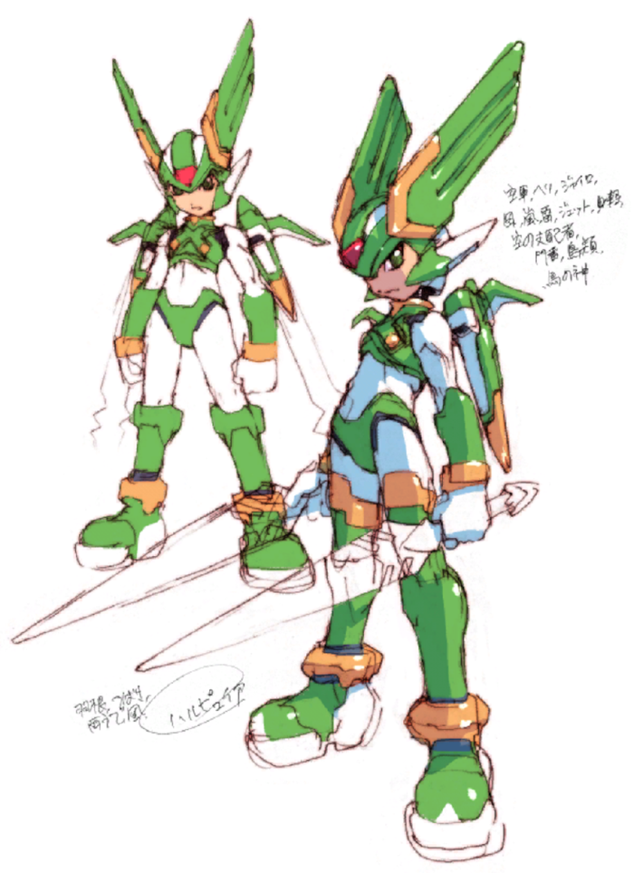 从官方设定稿聊聊《洛克人Zero》系列的基础设定(其一) 从官方设定稿聊聊《洛克人Zero》系列的基础设定(其一)