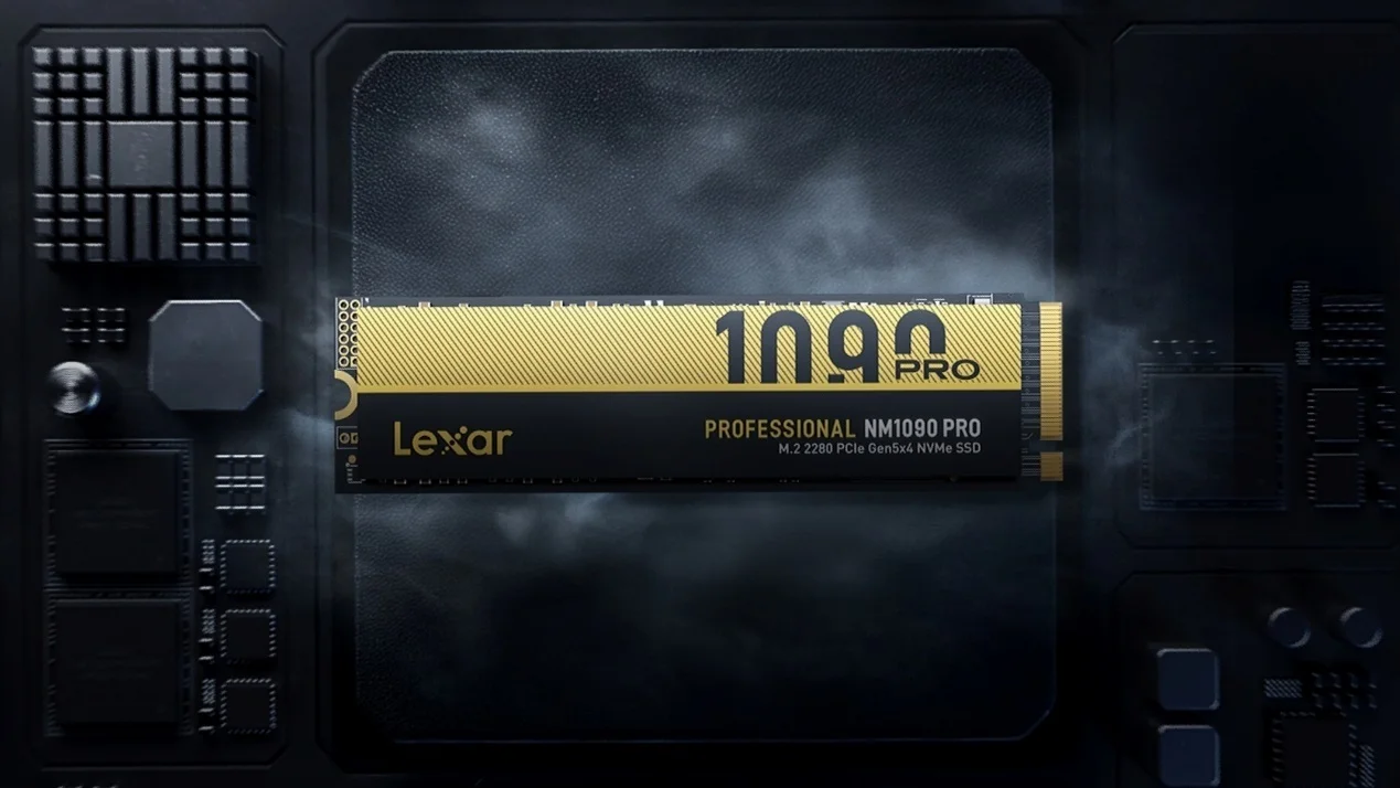 为AI PC而生：雷克沙推出NM1090 PRO 8TB PCIe 5.0固态硬盘