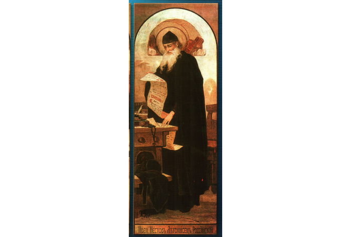 圣涅斯特，东正教圣人，基辅罗斯的学者，洞窟修道院的修士，著作有《包里斯与格列伯传》《狄欧多西传》等