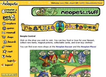  《尼奧寵物》是 1999 年上線的一個虛擬寵物網站，很快積攢了大量的人氣，到了 2005 年已經有了 350 萬用戶。